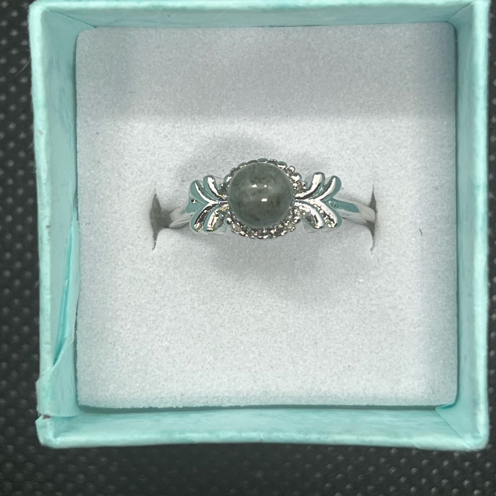 GARDEN QUARTZ adjustable ring